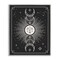 Stupell Industries Moon Cycle Pattern Framed Giclee Wall Art Design by JJ Design House LLC